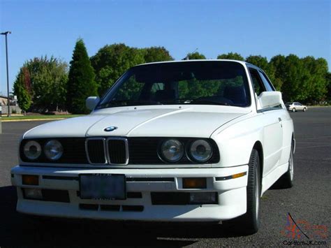 The car was completely repainted in mid 1990s, and a salvage title was issued in california. 1989 BMW M3 Base Coupe 2-Door 2.3L