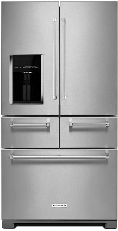 The extendfresh™ temperature management system and produce preserver help keep food fresh. Samsung vs. KitchenAid Counter Depth Refrigerators (Review ...