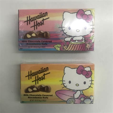 Read reviews on macadamia nuts offers and make safe purchases with shopee guarantee. Hawaiian Host Hello Kitty Surfer Milk Chocolate Covered ...