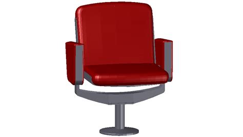 Chair Furniture Block 3d Model Autocad Drawing Cadbull