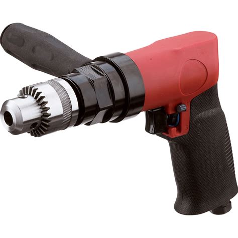 Northern Industrial Tools Air Drill — 12in Chuck 700 Rpm 4 Cfm