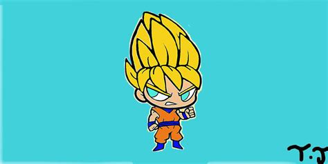 Chibi Goku Super Saiyan By Talbeast On Deviantart