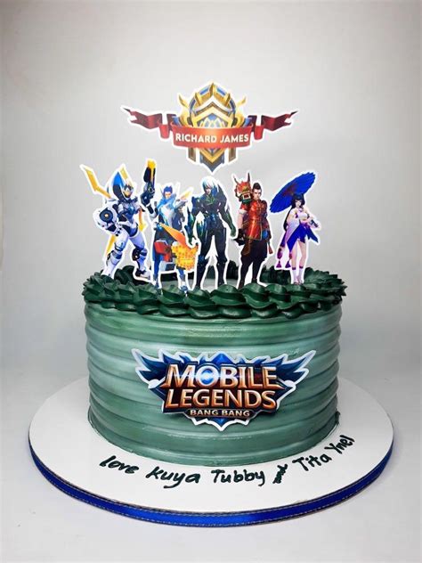 Mobile Legend Cake Topper Mobile Legends