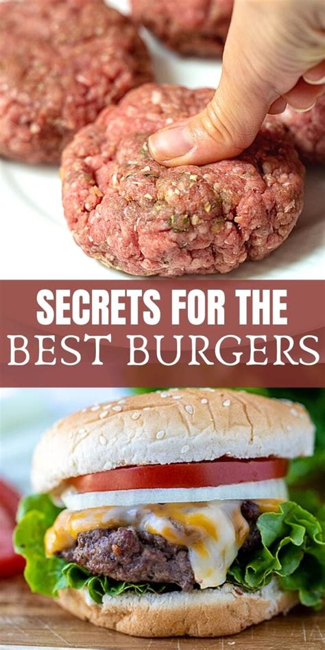 The Best Burger Recipe Grilled Or Pan Fried A Mind Full Mom