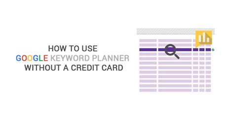 Maybe you would like to learn more about one of these? How To Use Google Keyword Planner Without A Credit Card