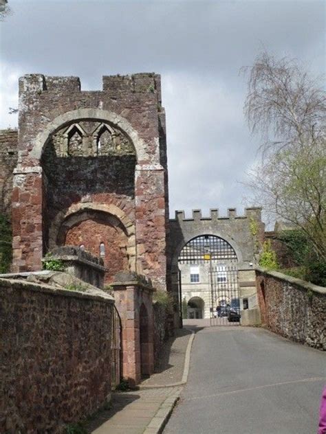 The Rougemont Castle Or Exeter Castle As It Is Now Called Was Built