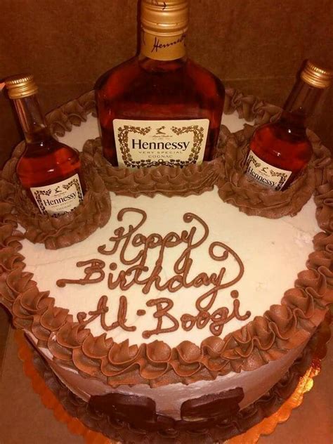 No fancy tools or special skills required! Hennessy Birthday Cakes