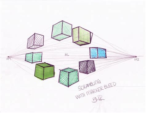2pt Perspective Cubes By Billieblujean On Deviantart