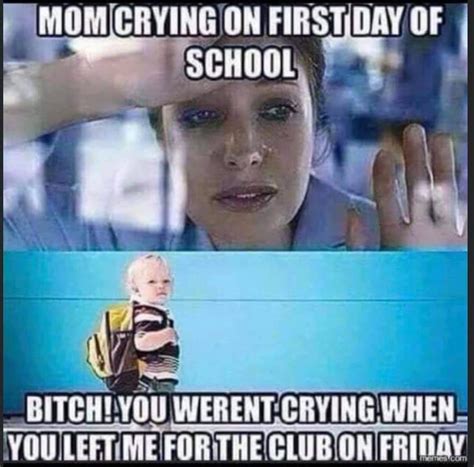Mom Crying On First Day Of School над 80000 смешни снимки и картинки