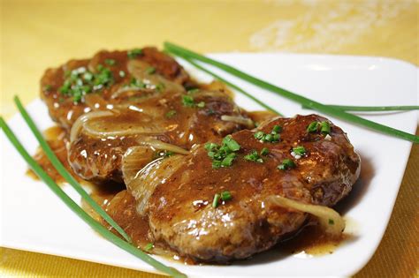 Hamburger Steak With Onions And Gravy Kitch Me Now