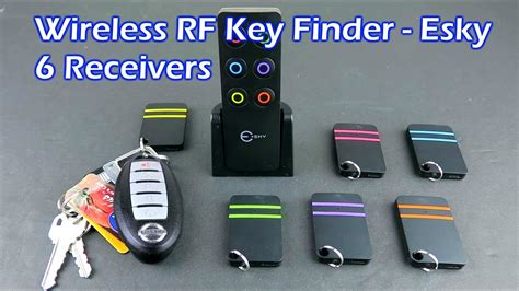 Wireless Rf Key Finder With 6 Receivers Esky Youtube
