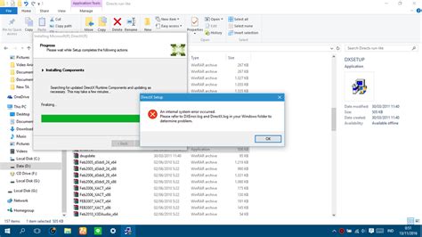 I Cant Install My Directx On Windows 10 Microsoft Community