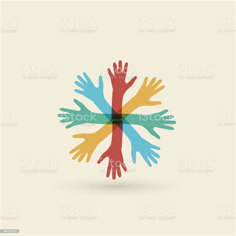 Hands Connecting Stock Illustration Download Image Now Istock