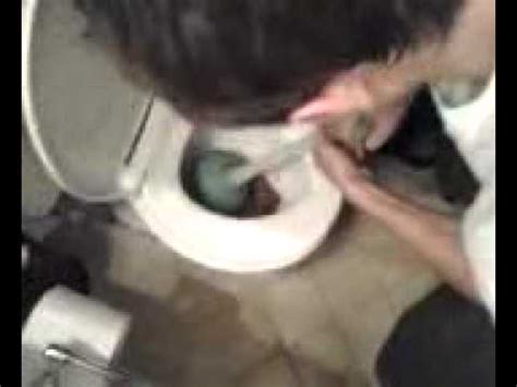 Huge Turd Clogs Toilet 18 YouTube