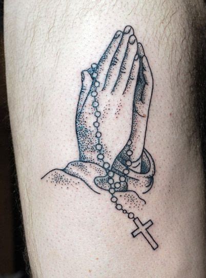 Praying Hands And Cross Tattoo Tattoomagz › Tattoo Designs Ink
