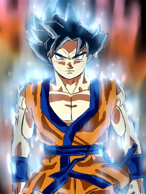 Goku's method of activating ultra instinct is closely reminiscent of the way most super saiyan transformations happen, for example, gohan's ascension to super saiyan 2 during the cell saga. Ultra Instinct Goku by SsjGokux20 on DeviantArt