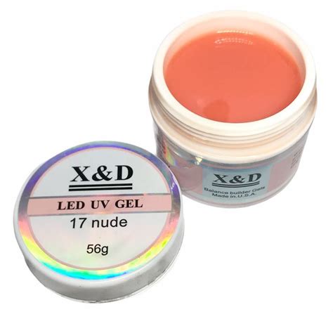 Gel Nude 017 Led Uv X D 56gr Para Unhas Gel E Acrigel X D Glam Web