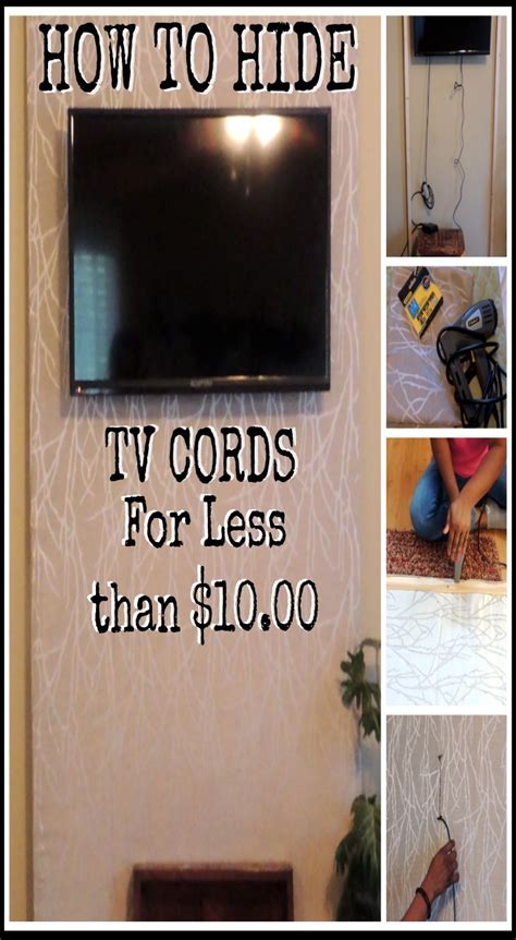 Around The Home Diy Archives Hide Tv Cords Diy Hide Tv Cords Hiding