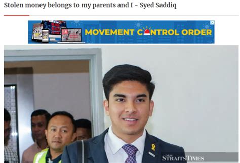 With that, father and i took the decision to buy a house together. Syed Saddiq: Money belongs to my parents and I