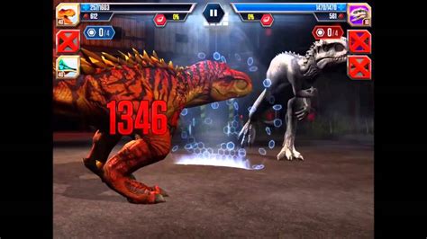 Indominus Rex Jurassic World The Game Youtube