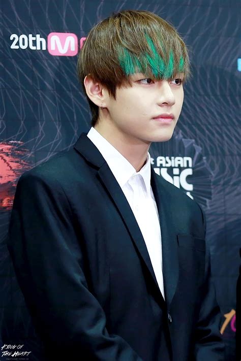 Bts hairstyle diy hairstyles natural hair styles long hair styles barber shop hair goals diy clothes bts taehyung hairstyles kim haircut handsome jungkook undercut edit cabelo tae hyung hairstyle. 7 of BTS V's Most Outrageous Hair Colors - Koreaboo