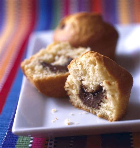 Muffins au coeur de nutella