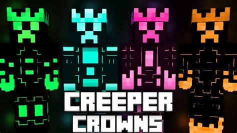 Creeper Crowns By Pixelationz Studios Minecraft Skin Pack Minecraft