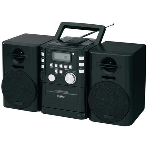 Portable Cd Music System With Cassette And Fm Stereo Radio