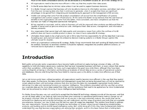 Introduction Template For Report 9 Templates Example Templates