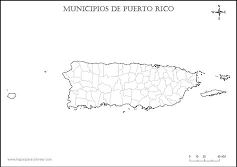 Mapa Politico De Puerto Rico Con Sus Pueblos 104346 Mapa Politico De