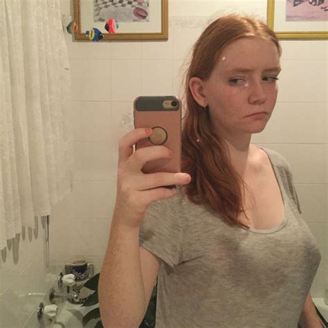 Red Hair Red Hair Mirror Selfie Hair