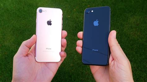 We compare apple's iphone 8 against the previous year's iphone 7, rating them on design, features, specs and value for money. iPhone 7 vs iPhone 8 - YouTube