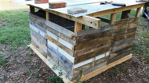 Chicken Coops Made From Pallets Recycled Crafts