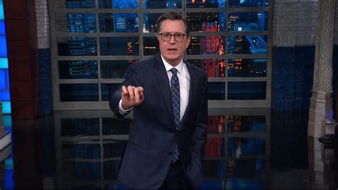 Stephen Colbert Rejects Trumps Claim Of ‘presidential Harassment