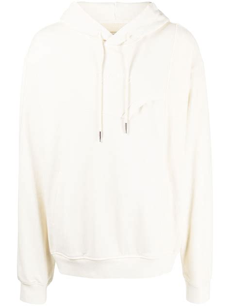 Feng Chen Wang Long Sleeve Layered Hoodie Farfetch