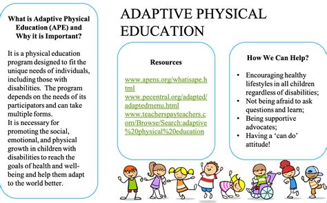 Adaptive Physical Education 552 Words Essay Example