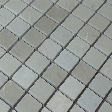 Stone Mosaic Tile Square Grey Pattern Washroom Wall Marble Kitchen