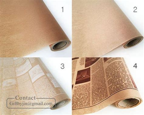 196y18m59ftkraft Brown Waxed Paper Rollcoated Paper For Food