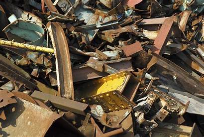 Steel Scrap Iron Metal Recycling Tools Rusty