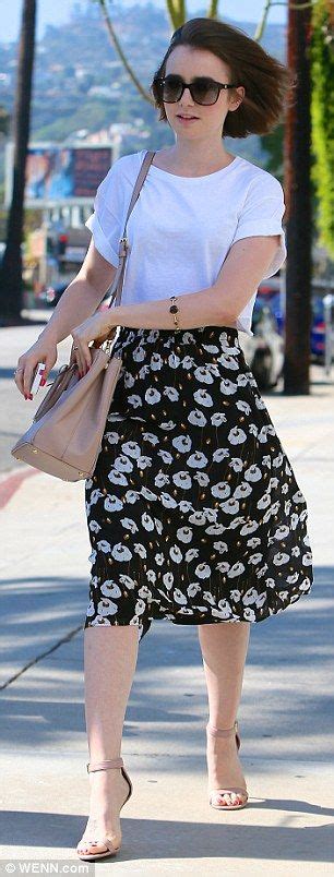 Lily Collins Hair Lily Collins Style Moda Fashion Girl Fashion