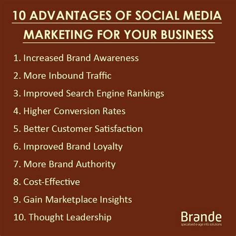 10 Advantages Of Social Media Marketing For Your Business Seo