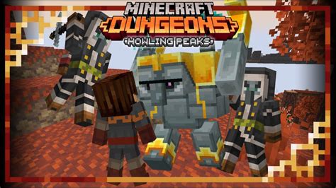 Minecraft Dungeons Mod 17 Howling Peaks Dlc Update Download Now Youtube