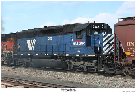 Mrl Sd45 2m 382 Montana Rail Link Sd45 2m 382 Ex Imrl 382 Flickr