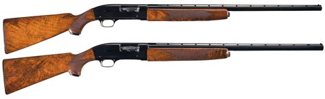 Lot Of Two Winchester Model 50 Semi Automatic Shotguns Rock Island