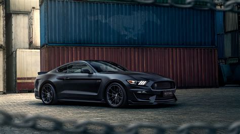 Ford Mustang Black Wallpaper Hd
