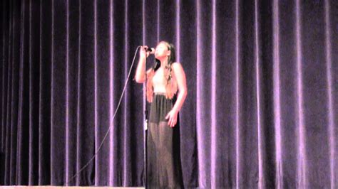 North Stafford Talent Show 2015 Jennifer A Covering Toxic Youtube
