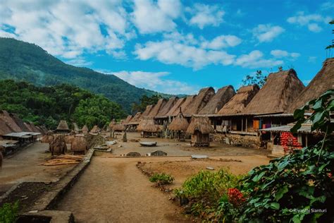 Bena Traditional Village At Ngada Flores Indonesia Monument Valley Islands Village