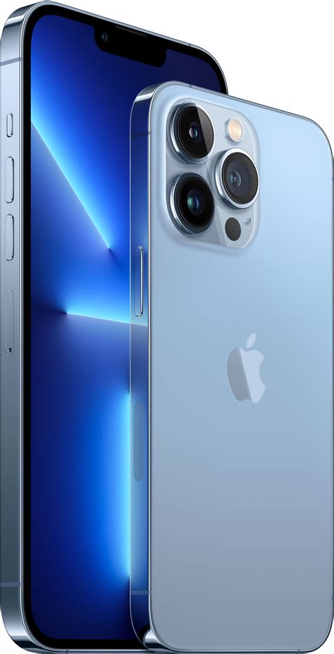 Best Buy Apple Iphone 13 Pro Max 5g 256gb Sierra Blue Sprint Mlkv3lla