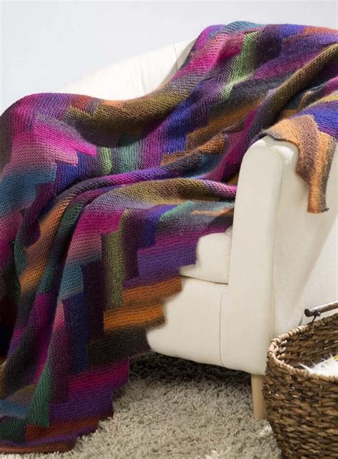 Zigzag Knitting Pattern Blanket Mike Natur