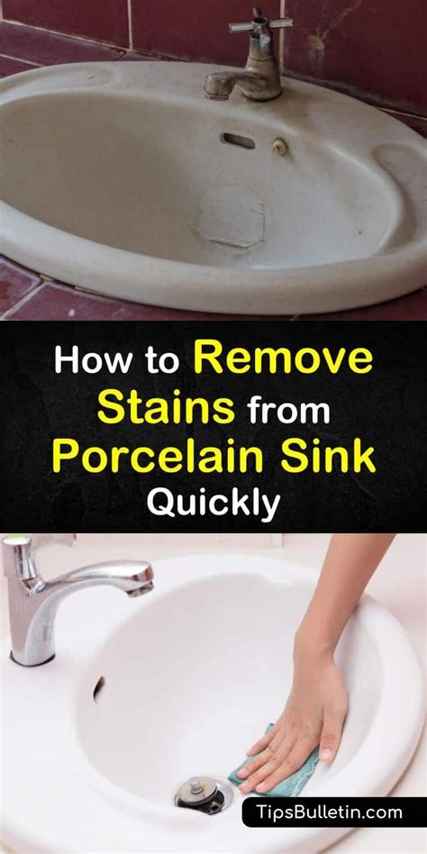 4 Incredible Ways To Remove Stains From A Porcelain Sink In 2021